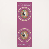 陰陽マゼンタトレーニング、ピラティス及び ヨガマット (正面)