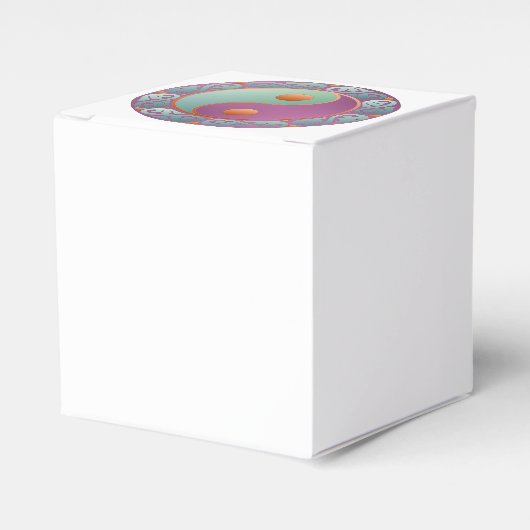 陰陽メダリオンバイオレットターコイズ フェイバーボックス (正面サイド)