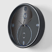 陰陽モダン時計 壁時計 (傾斜)