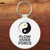 陰陽ヨガランスアパレル Flow Over Force _2  キーホルダー (正面)