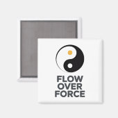 陰陽ヨガランスウェア Flow Over Force _2 マグネット (正面/裏面)