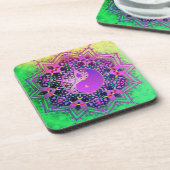 陰陽レインボーラブコルクコースター コースター (左側)