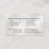 陰陽ロータスフラワー 名刺 (裏面)