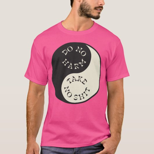 陰陽ヴィンテージ Tシャツ (正面)