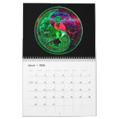 陰陽予定表 カレンダー (3月 2026)