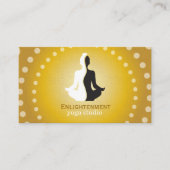 陰陽仲介ロゴ | ヨガ 名刺 (正面)