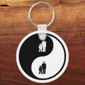 陰陽修正 キーホルダー (正面)