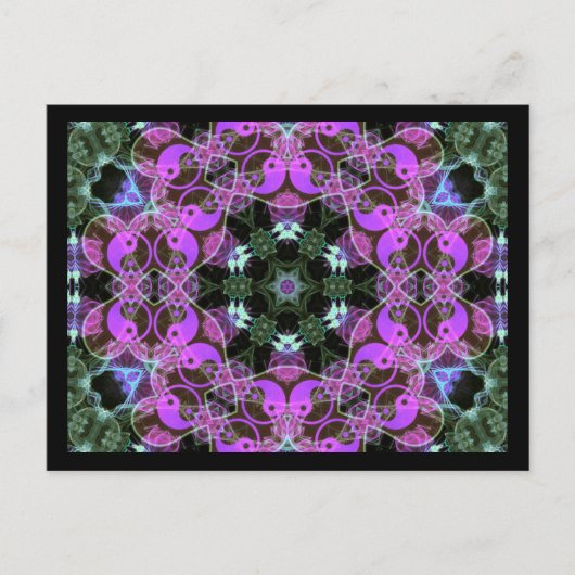 陰陽六角はがき ポストカード (正面)