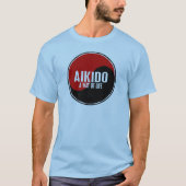 陰陽合気道1 Tシャツ (正面)