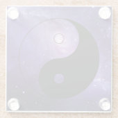 陰陽夜空 ガラスコースター (裏面)