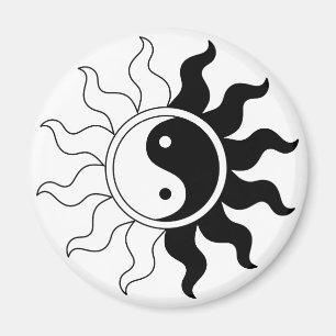 陰陽太陽磁石 マグネット