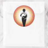 陰陽姿シール ラウンドシール (バッグ)