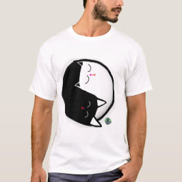 陰陽子猫 Tシャツ
