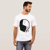 陰陽子猫 Tシャツ (正面フル)