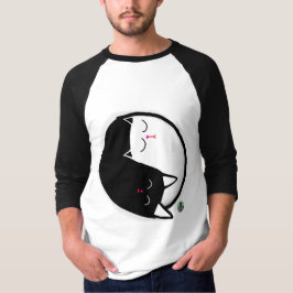 陰陽子猫 Tシャツ