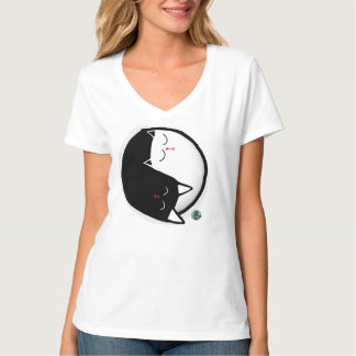 陰陽子猫 Tシャツ