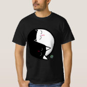 陰陽子猫 Tシャツ (正面)