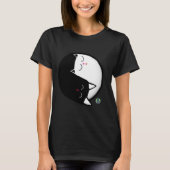 陰陽子猫 Tシャツ (正面)
