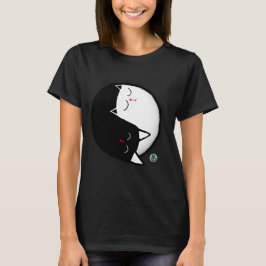 陰陽子猫 Tシャツ