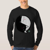 陰陽子猫 Tシャツ (正面)