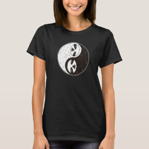陰陽日本バランス可愛いスロットスロット Tシャツ
