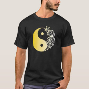 陰陽曼荼羅気功ヨガ太極拳 Tシャツ