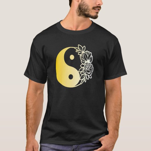 陰陽曼荼羅気功ヨガ太極拳 Tシャツ (正面)