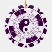 陰陽曼荼羅 セラミックオーナメント (裏面)