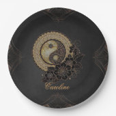 陰陽残高を表す記号 ペーパープレート (正面)