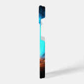 陰陽氷と火の神聖なシンボル iPhoneケース (左側面)