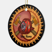 陰陽消防カスタム士オーナメント セラミックオーナメント (左)