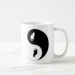 陰陽猫 コーヒーマグカップ