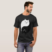 陰陽猫 1 Tシャツ (正面フル)