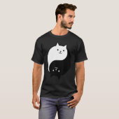 陰陽猫 1 Tシャツ (正面フル)