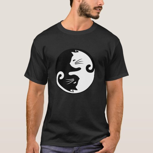 陰陽猫 Tシャツ (正面)
