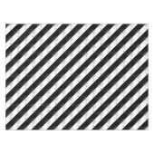 陰陽白黒ロータスブロッサム テーブルクロス (正面(横))