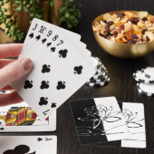 陰陽白黒ロータスブロッサム トランプ (インサイチュ)