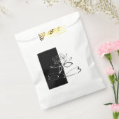 陰陽白黒ロータスブロッサム フェイバーバッグ (封をした状態)