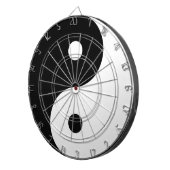 陰陽白黒記号 ダーツボード (正面右)