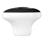 陰陽盆栽仏日本の教禅 セラミックノブ (側面)