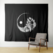 陰陽盆栽仏日本の教禅 タペストリー (インサイチュ(横))