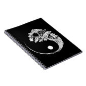 陰陽盆栽日本の仏禅 ノートブック (右側)