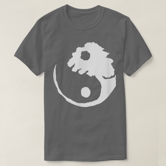 陰陽盆栽日本の Tシャツ (デザイン正面)