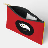 陰陽禅猫アクセサリーポーチ アクセサリーポーチ (見開き)