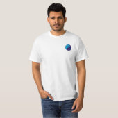陰陽禅禅定灯 Tシャツ (正面フル)