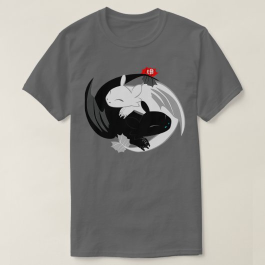 陰陽竜 Tシャツ (デザイン正面)