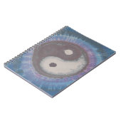 陰陽絞り染め ノートブック (左側)