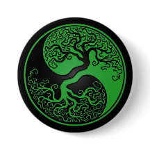 陰陽緑および黒い生命の樹