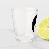 陰陽記号スピリチュアル ショットグラス (左)