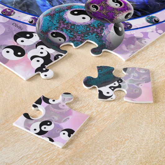 陰陽記号 ジグソーパズル (側面)